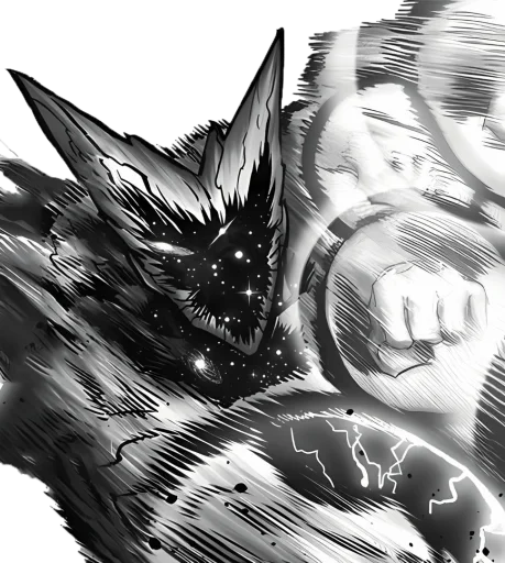 💫 Стикер «Saitama/Garou» для Telegram