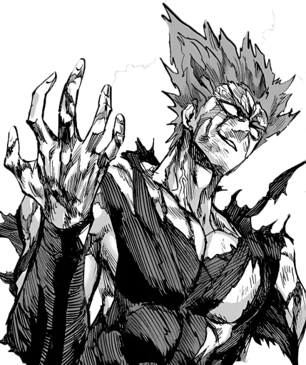 💫 Стикер «Saitama/Garou» для Telegram