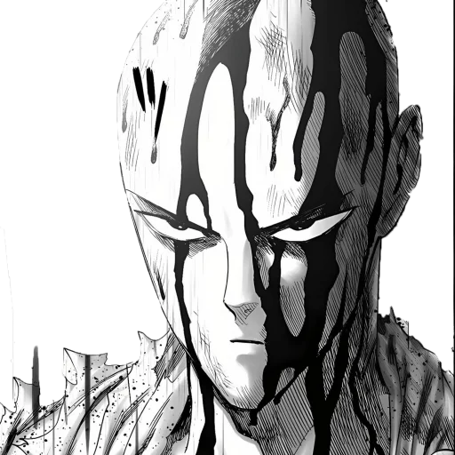 💫 Стикер «Saitama/Garou» для Telegram