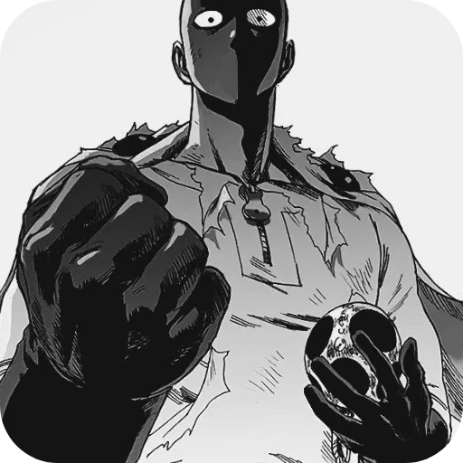 😠 Стикер «Saitama» для Telegram