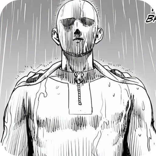 😔 Стикер «Saitama» для Telegram