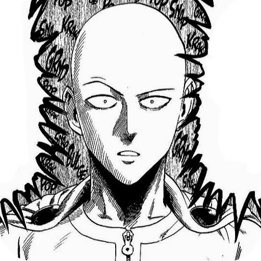 🤨 Стикер «Saitama» для Telegram