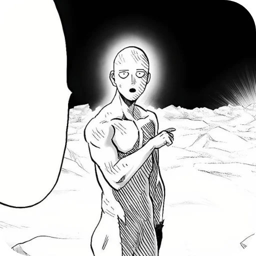 😮 Стикер «Saitama» для Telegram