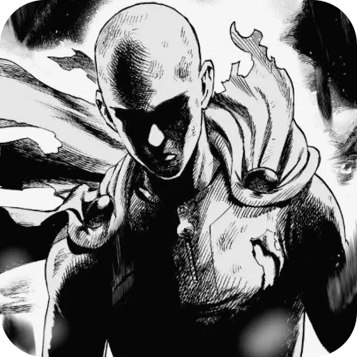 😔 Стикер «Saitama» для Telegram