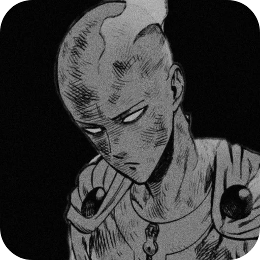 🗿 Стикер «Saitama» для Telegram