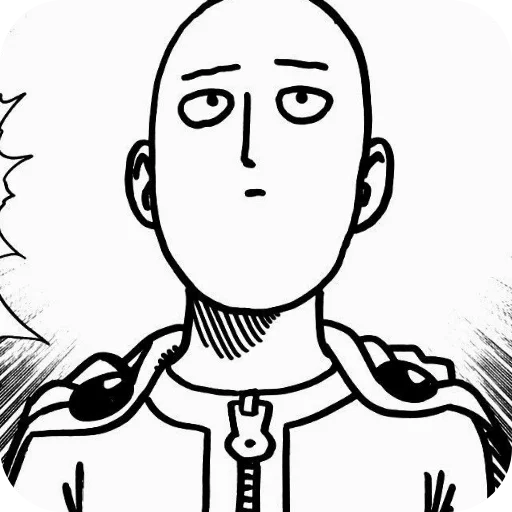 🙂 Стикер «Saitama» для Telegram
