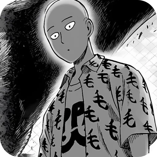 😐 Стикер «Saitama» для Telegram