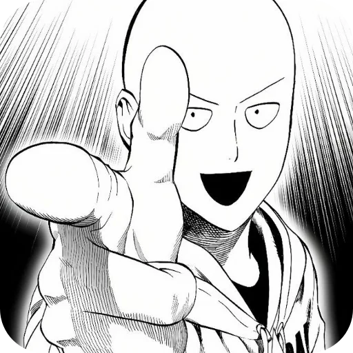 😁 Стикер «Saitama» для Telegram
