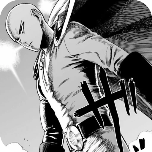 😐 Стикер «Saitama» для Telegram