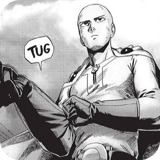 😐 Стикер «Saitama» для Telegram