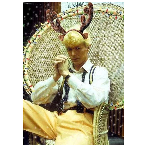 🦌 Стикер «David Bowie Дэвид Боуи» для Telegram