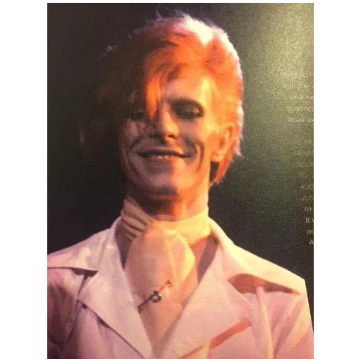 ☺️ Стикер «David Bowie Дэвид Боуи» для Telegram