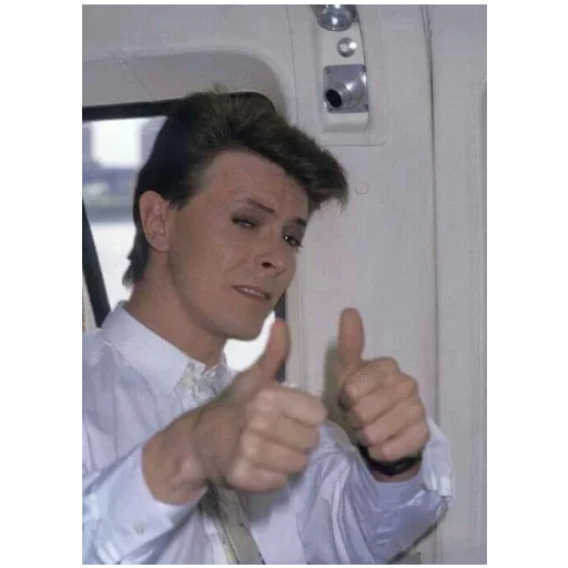 👍 Стикер «David Bowie Дэвид Боуи» для Telegram