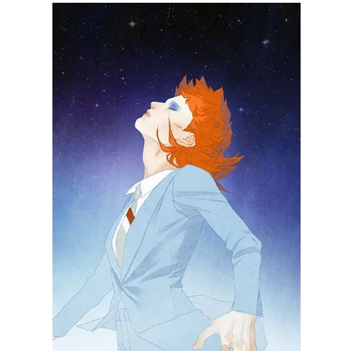 🌌 Стикер «David Bowie Дэвид Боуи» для Telegram