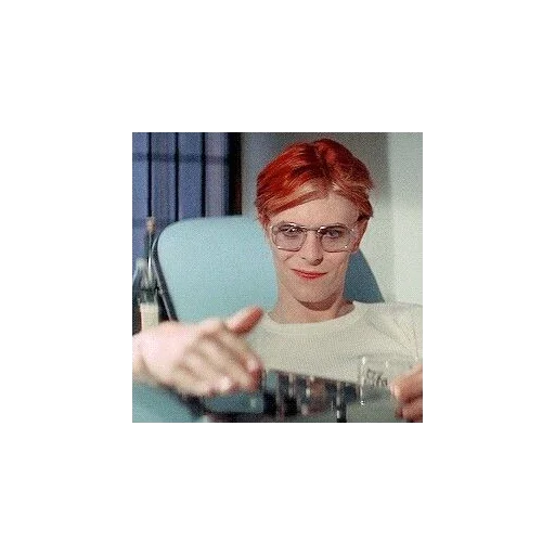 😏 Стикер «David Bowie Дэвид Боуи» для Telegram