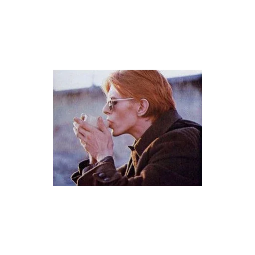 ☕ Стикер «David Bowie 2 Дэвид Боуи» для Telegram