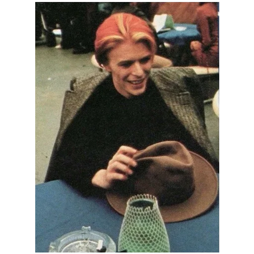 👒 Стикер «David Bowie 2 Дэвид Боуи» для Telegram