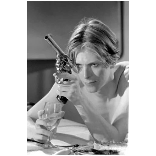 🔫 Стикер «David Bowie 2 Дэвид Боуи» для Telegram