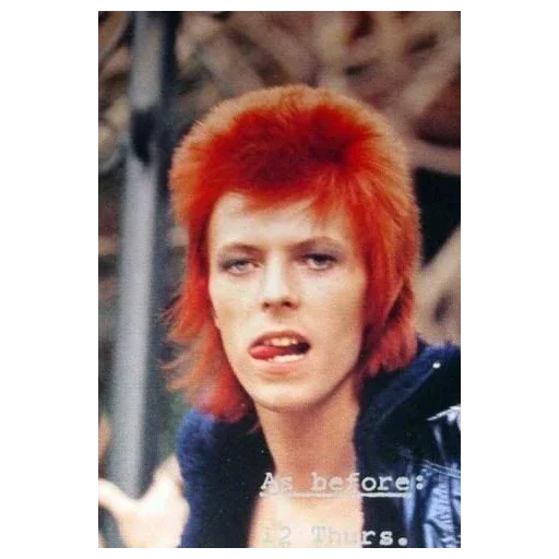 😋 Стикер «David Bowie 2 Дэвид Боуи» для Telegram