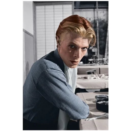 😯 Стикер «David Bowie 2 Дэвид Боуи» для Telegram