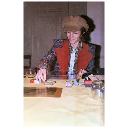 💊 Стикер «David Bowie 2 Дэвид Боуи» для Telegram