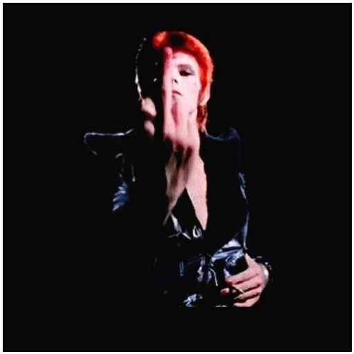 🖕 Стикер «David Bowie 2 Дэвид Боуи» для Telegram