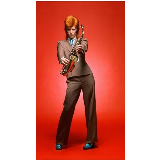 🎷 Стикер «David Bowie 5 Дэвид Боуи» для Telegram