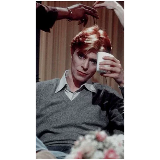 🥂 Стикер «David Bowie 5 Дэвид Боуи» для Telegram