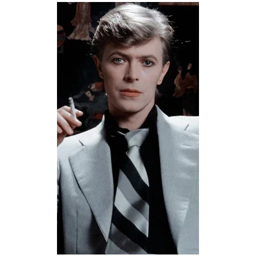 😒 Стикер «David Bowie 5 Дэвид Боуи» для Telegram