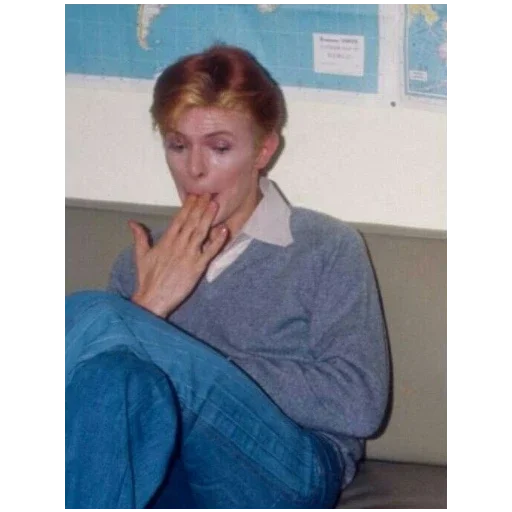 Стикерпак David Bowie 5 Дэвид Боуи для Telegram — скачать