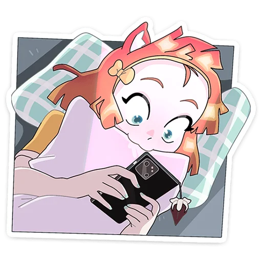 😮 Стикер «Сакура Айко» для Telegram