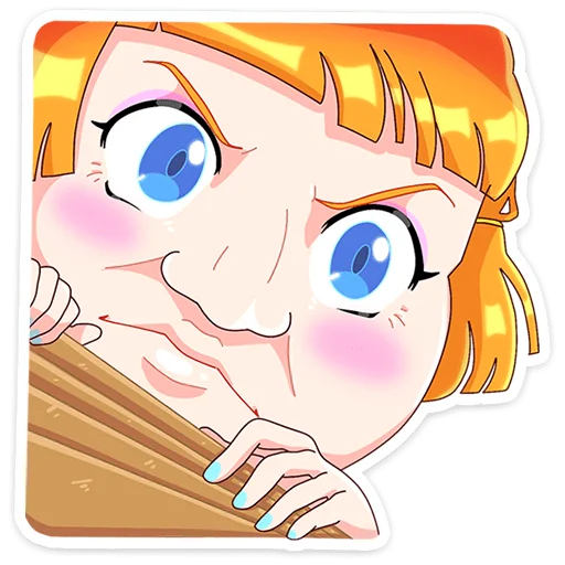 👀 Стикер «Сакура Айко» для Telegram