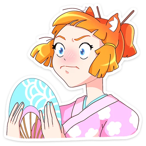 ☺ Стикер «Сакура Айко» для Telegram