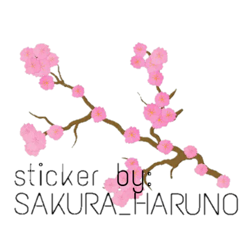 🌸 Стикер «Sakura haruno?» для Telegram