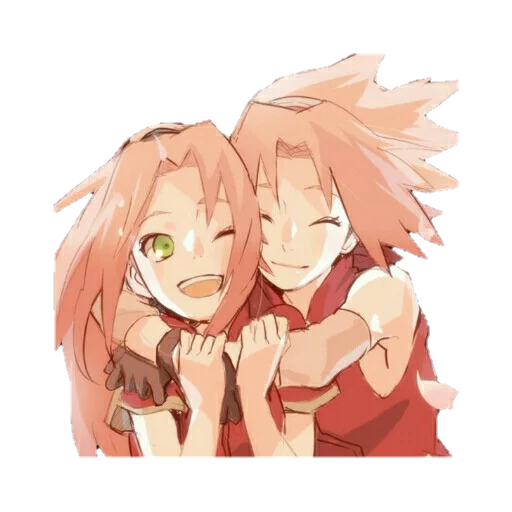 👩 Стикер «Sakura haruno?» для Telegram