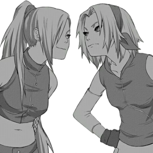 👯 Стикер «Sakura haruno?» для Telegram