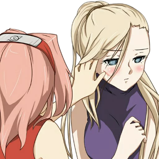 👩 Стикер «Sakura haruno?» для Telegram