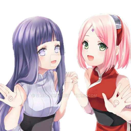 👭 Стикер «Sakura haruno?» для Telegram