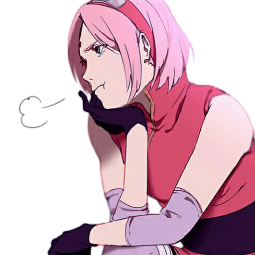 😤 Стикер «Sakura haruno?» для Telegram