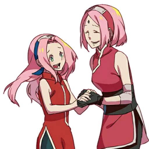 👭 Стикер «Sakura haruno?» для Telegram