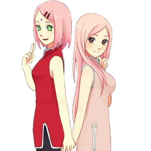 👭 Стикер «Sakura haruno?» для Telegram