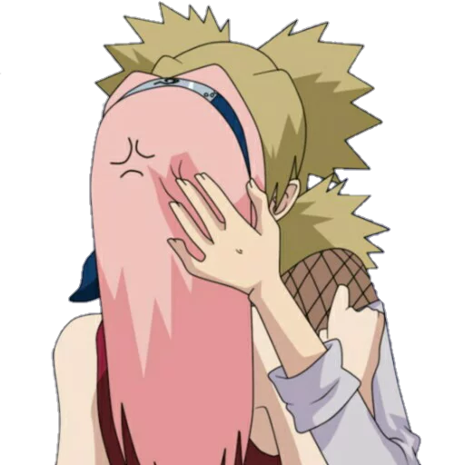 👩 Стикер «Sakura haruno?» для Telegram
