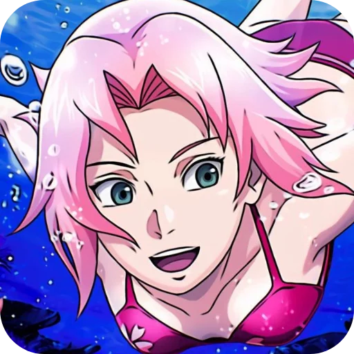 Стикерпак Sakura Haruno для Telegram