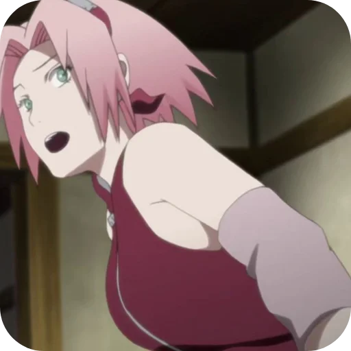😦 Стикер «Sakura Haruno» для Telegram