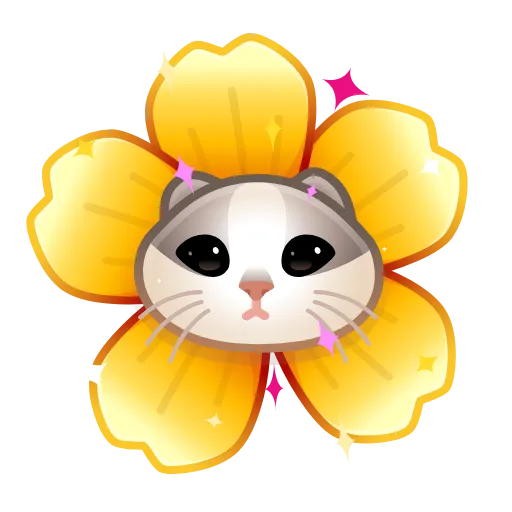 💎 Стикер «Sakura Flower» для Telegram