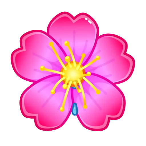 💎 Стикер «Sakura Flower» для Telegram