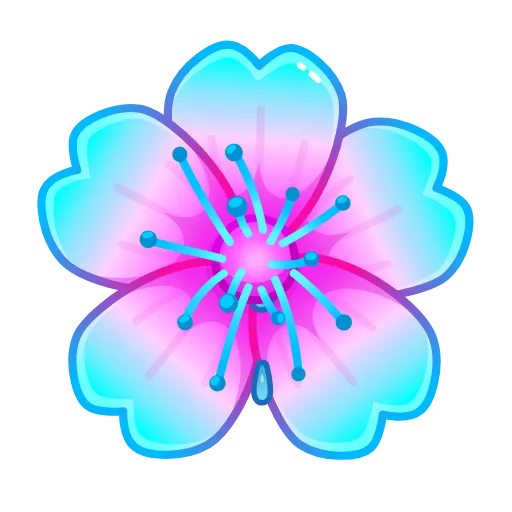 💎 Стикер «Sakura Flower» для Telegram