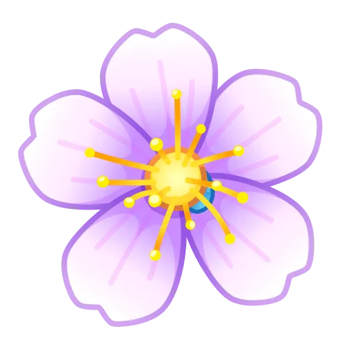 💎 Стикер «Sakura Flower» для Telegram