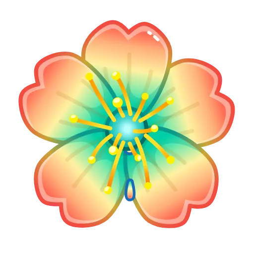 💎 Стикер «Sakura Flower» для Telegram