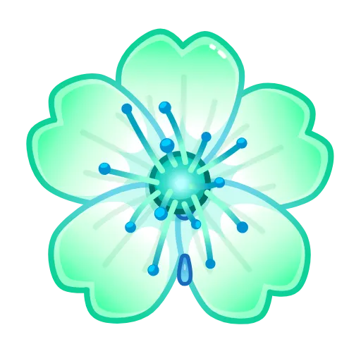 💎 Стикер «Sakura Flower» для Telegram